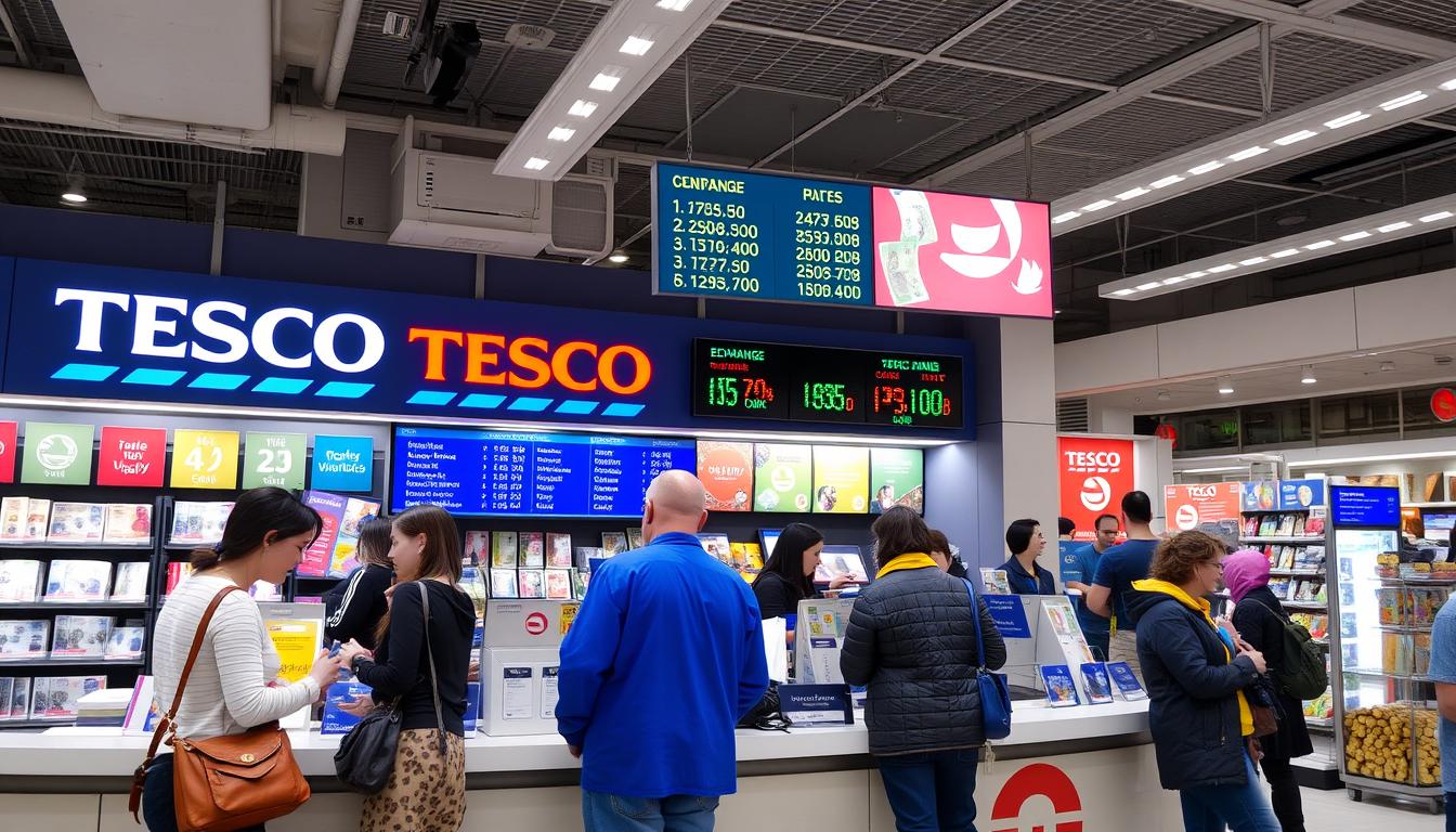 tesco currency exchange